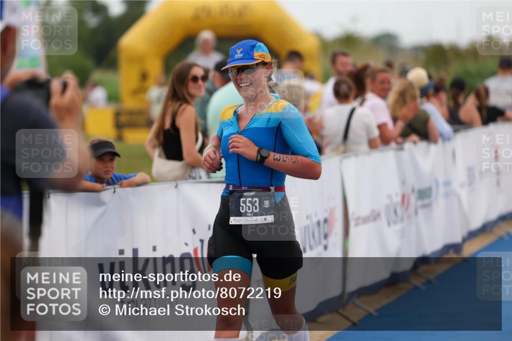 22.06.2025 - Viking Triathlon Michael Strokosch http://msf.ph/oto/8072219 22.06.2025 15:35:13 Ziel 134, 553 meine-sportfotos.de