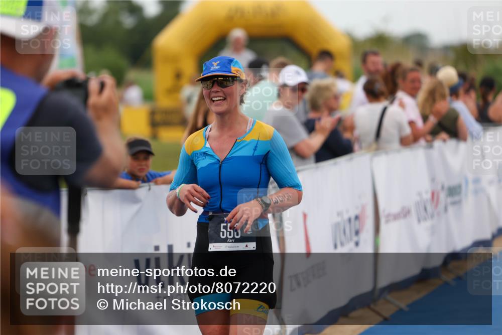 22.06.2025 - Viking Triathlon Michael Strokosch http://msf.ph/oto/8072220 22.06.2025 15:35:13 Ziel 134, 553 meine-sportfotos.de
