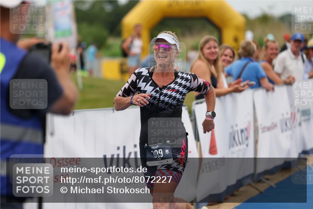 22.06.2025 - Viking Triathlon Michael Strokosch http://msf.ph/oto/8072227 22.06.2025 15:48:11 Ziel 309 meine-sportfotos.de
