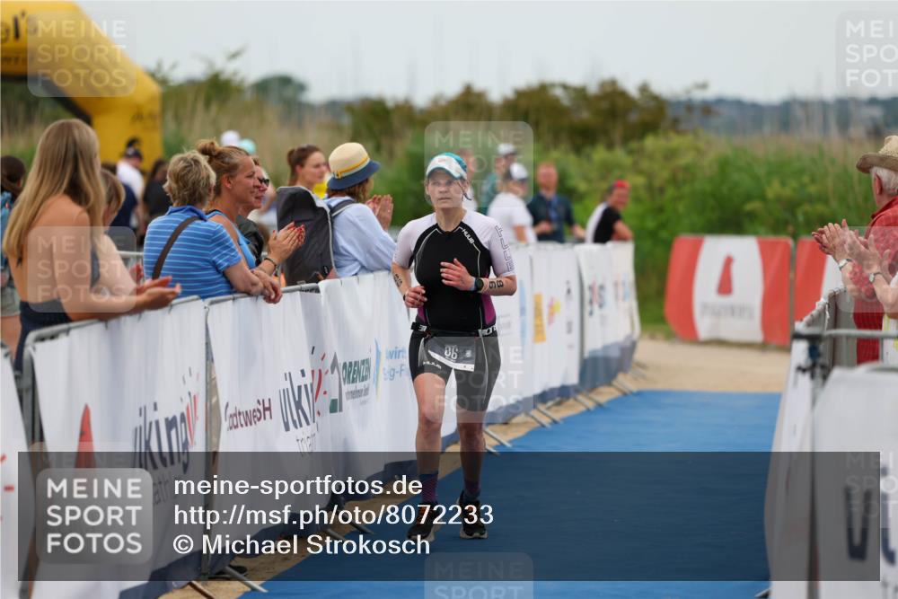 22.06.2025 - Viking Triathlon Michael Strokosch http://msf.ph/oto/8072233 22.06.2025 15:49:26 Ziel 86 meine-sportfotos.de
