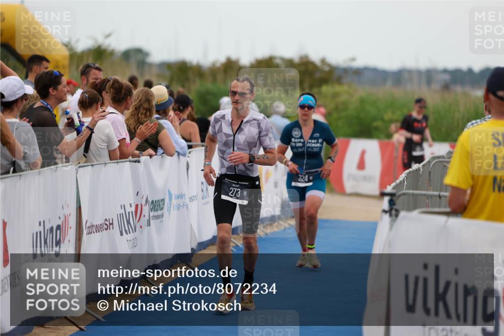 22.06.2025 - Viking Triathlon Michael Strokosch http://msf.ph/oto/8072234 22.06.2025 15:35:19 Ziel 273, 324 meine-sportfotos.de
