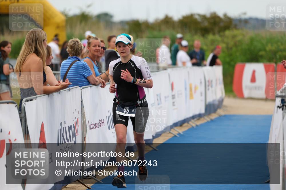 22.06.2025 - Viking Triathlon Michael Strokosch http://msf.ph/oto/8072243 22.06.2025 15:49:27 Ziel 86 meine-sportfotos.de