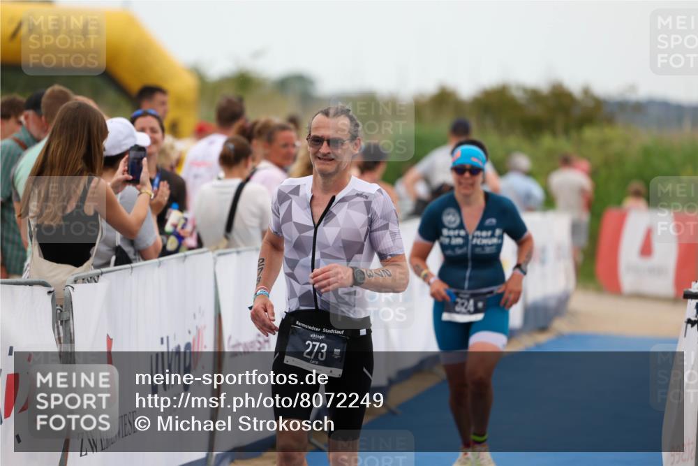 22.06.2025 - Viking Triathlon Michael Strokosch http://msf.ph/oto/8072249 22.06.2025 15:35:20 Ziel 273, 324 meine-sportfotos.de