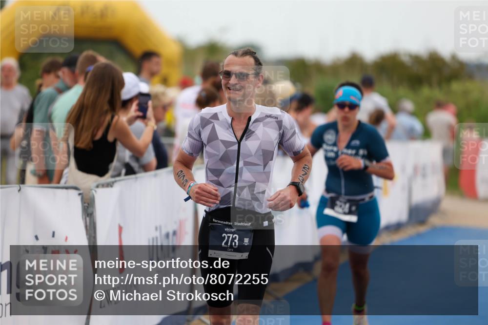 22.06.2025 - Viking Triathlon Michael Strokosch http://msf.ph/oto/8072255 22.06.2025 15:35:21 Ziel 273, 324 meine-sportfotos.de