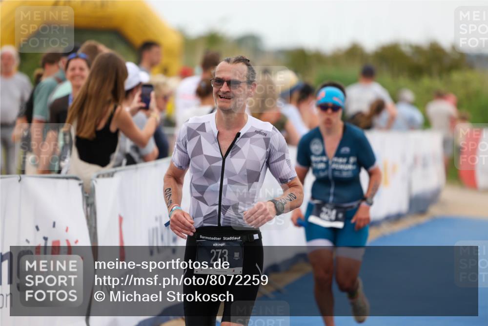 22.06.2025 - Viking Triathlon Michael Strokosch http://msf.ph/oto/8072259 22.06.2025 15:35:21 Ziel 273, 324 meine-sportfotos.de
