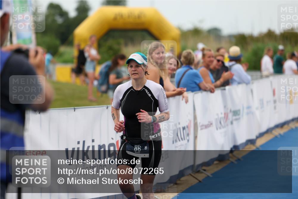 22.06.2025 - Viking Triathlon Michael Strokosch http://msf.ph/oto/8072265 22.06.2025 15:49:28 Ziel 86 meine-sportfotos.de