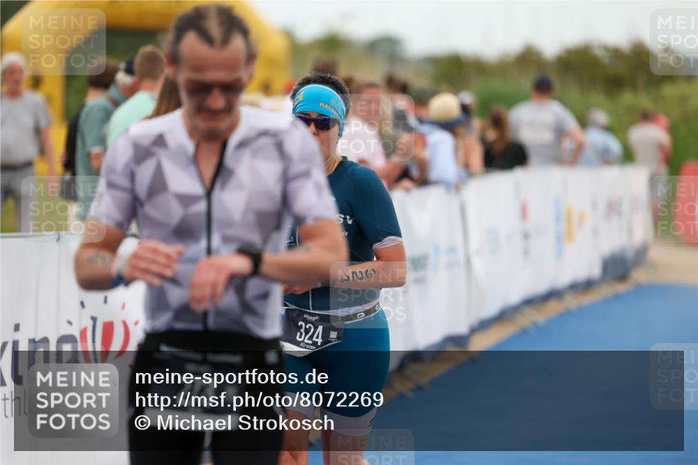 22.06.2025 - Viking Triathlon Michael Strokosch http://msf.ph/oto/8072269 22.06.2025 15:35:22 Ziel 273, 324 meine-sportfotos.de