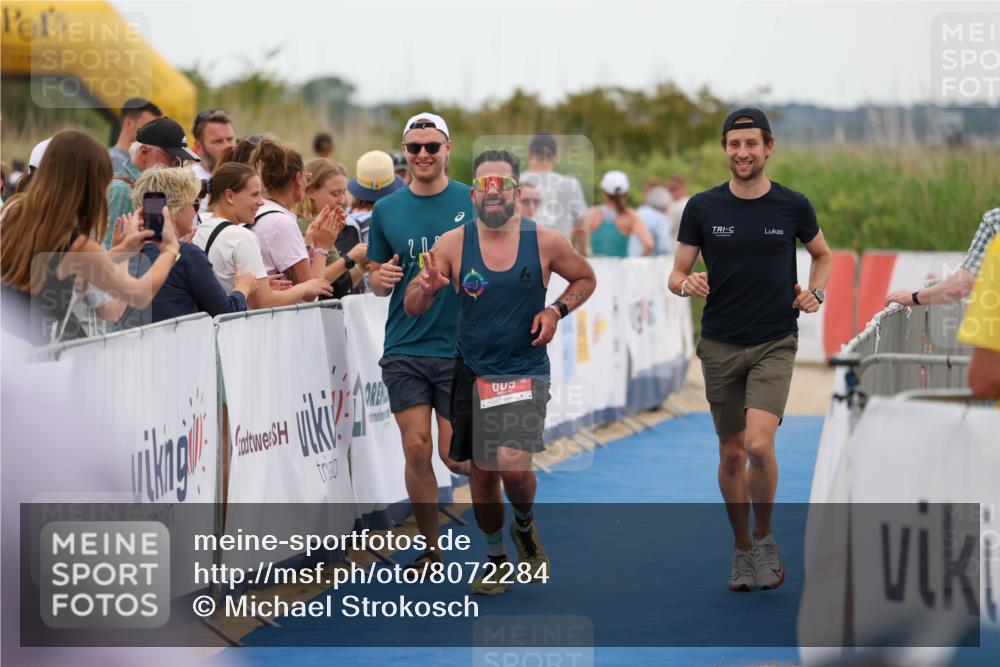 22.06.2025 - Viking Triathlon Michael Strokosch http://msf.ph/oto/8072284 22.06.2025 15:35:31 Ziel 609 meine-sportfotos.de