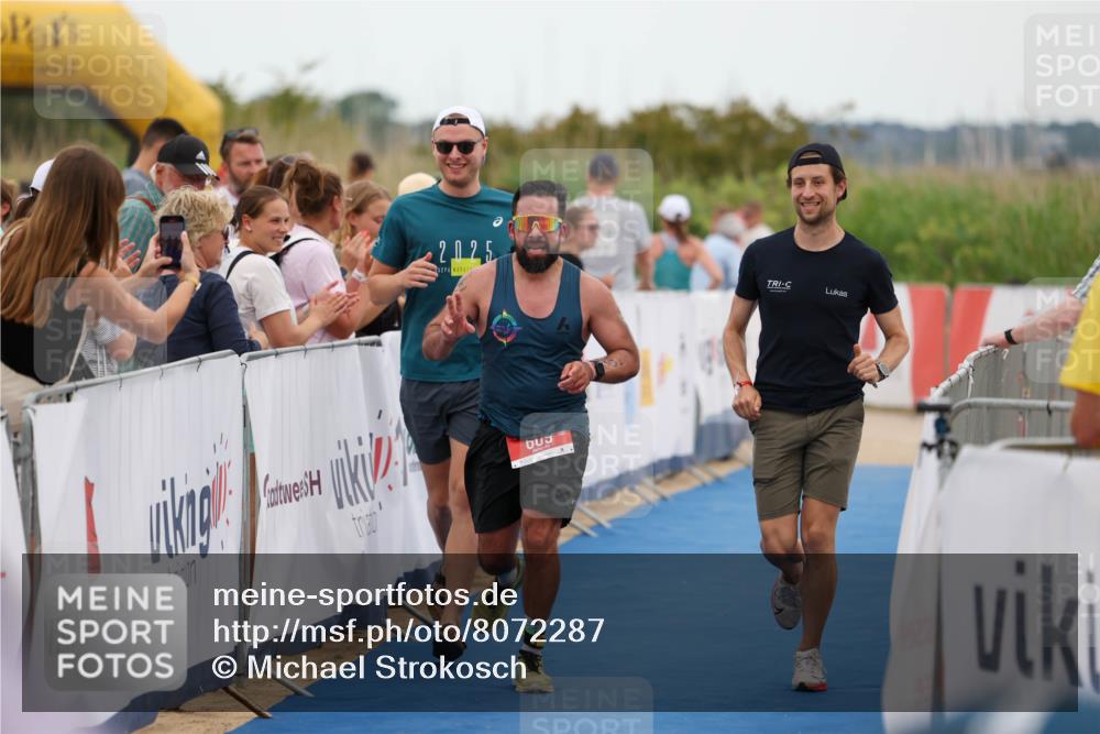 22.06.2025 - Viking Triathlon Michael Strokosch http://msf.ph/oto/8072287 22.06.2025 15:35:31 Ziel 609 meine-sportfotos.de