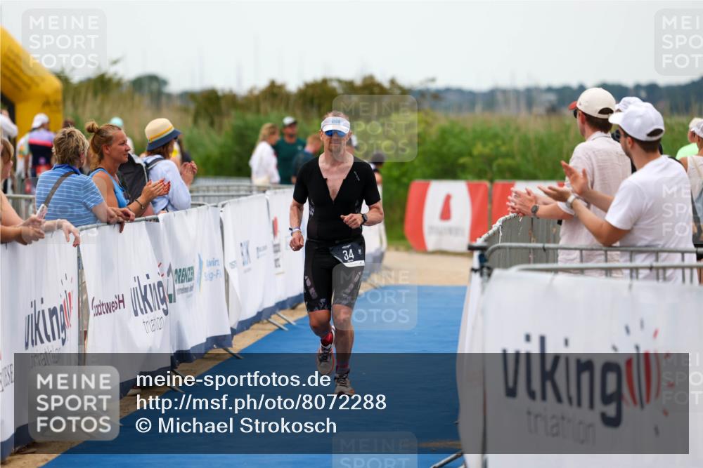 22.06.2025 - Viking Triathlon Michael Strokosch http://msf.ph/oto/8072288 22.06.2025 15:49:52 Ziel 34 meine-sportfotos.de