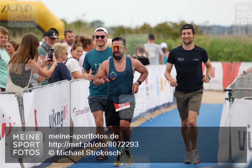 22.06.2025 - Viking Triathlon Michael Strokosch http://msf.ph/oto/8072293 22.06.2025 15:35:32 Ziel 609 meine-sportfotos.de