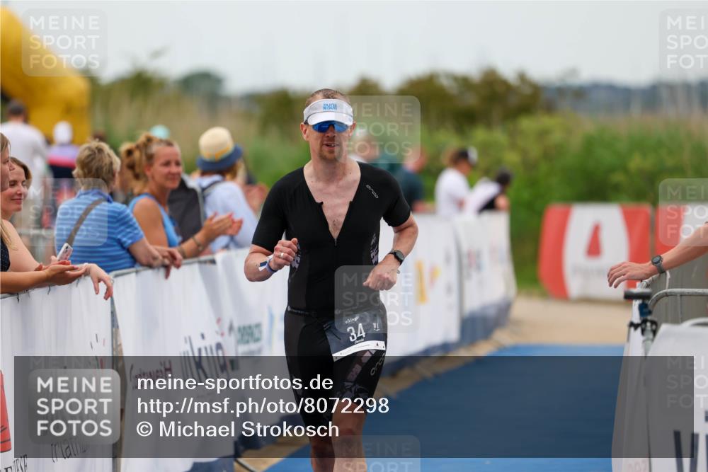 22.06.2025 - Viking Triathlon Michael Strokosch http://msf.ph/oto/8072298 22.06.2025 15:49:53 Ziel 34 meine-sportfotos.de