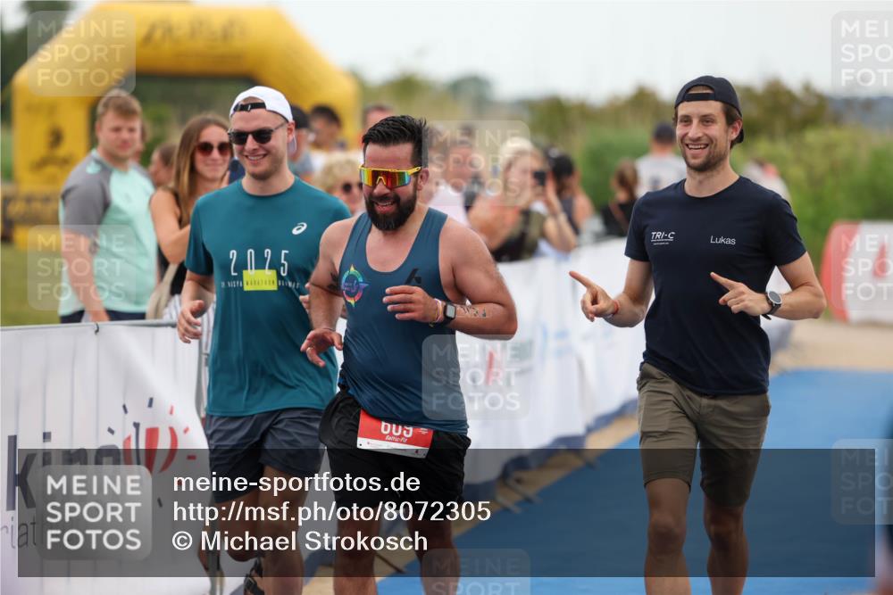 22.06.2025 - Viking Triathlon Michael Strokosch http://msf.ph/oto/8072305 22.06.2025 15:35:33 Ziel 609 meine-sportfotos.de