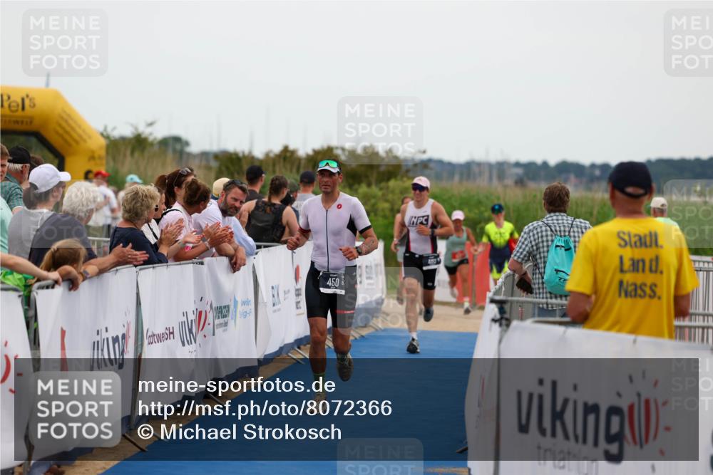 22.06.2025 - Viking Triathlon Michael Strokosch http://msf.ph/oto/8072366 22.06.2025 15:37:01 Ziel 450, 480 meine-sportfotos.de