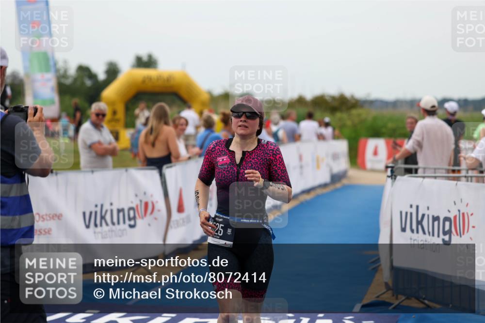 22.06.2025 - Viking Triathlon Michael Strokosch http://msf.ph/oto/8072414 22.06.2025 15:51:49 Ziel 525 meine-sportfotos.de