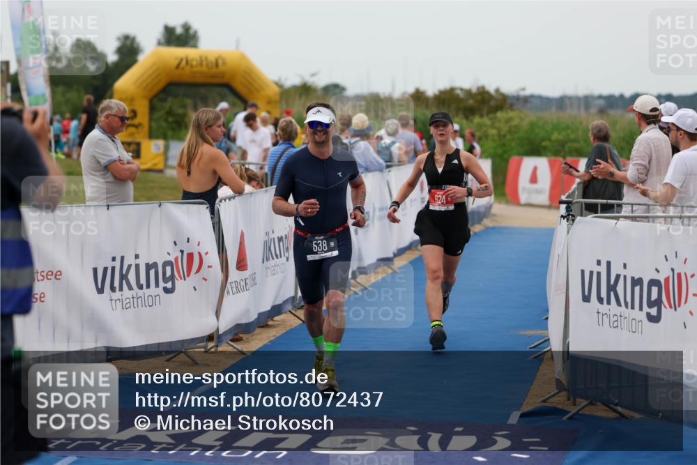 22.06.2025 - Viking Triathlon Michael Strokosch http://msf.ph/oto/8072437 22.06.2025 15:52:03 Ziel 538, 624 meine-sportfotos.de