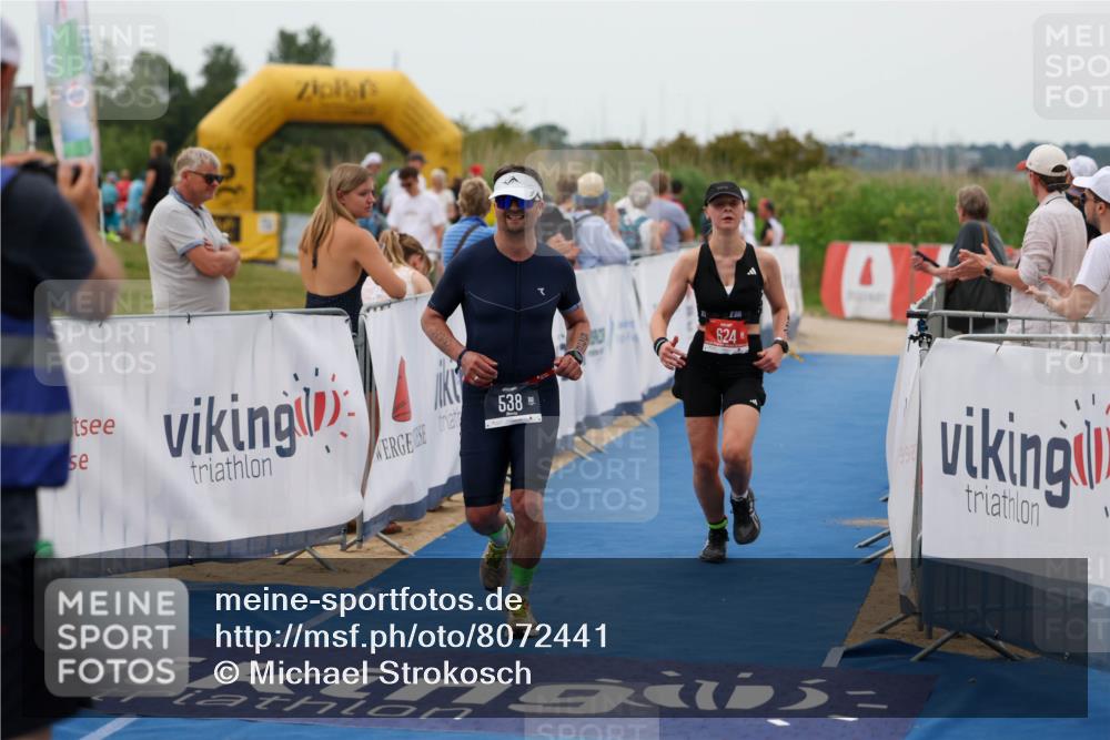 22.06.2025 - Viking Triathlon Michael Strokosch http://msf.ph/oto/8072441 22.06.2025 15:52:03 Ziel 538, 624 meine-sportfotos.de