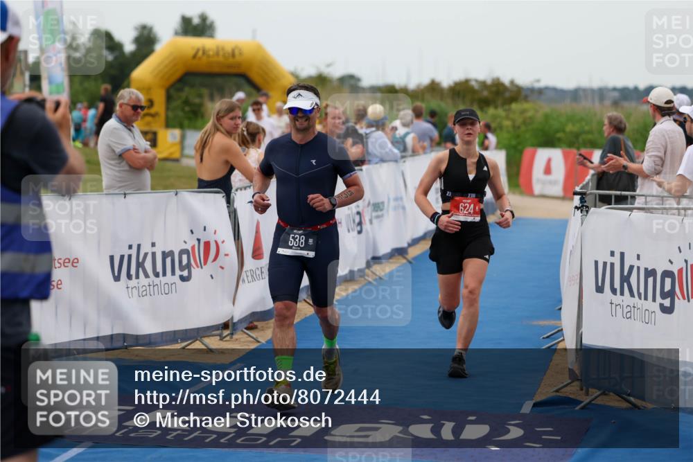 22.06.2025 - Viking Triathlon Michael Strokosch http://msf.ph/oto/8072444 22.06.2025 15:52:03 Ziel 538, 624 meine-sportfotos.de
