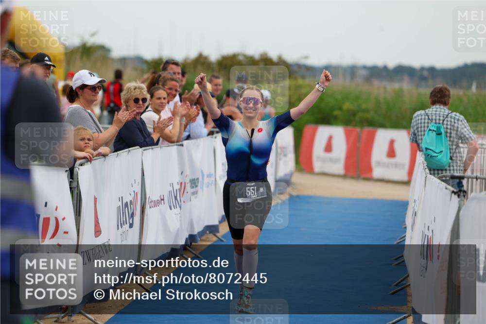 22.06.2025 - Viking Triathlon Michael Strokosch http://msf.ph/oto/8072445 22.06.2025 15:37:38 Ziel 551 meine-sportfotos.de