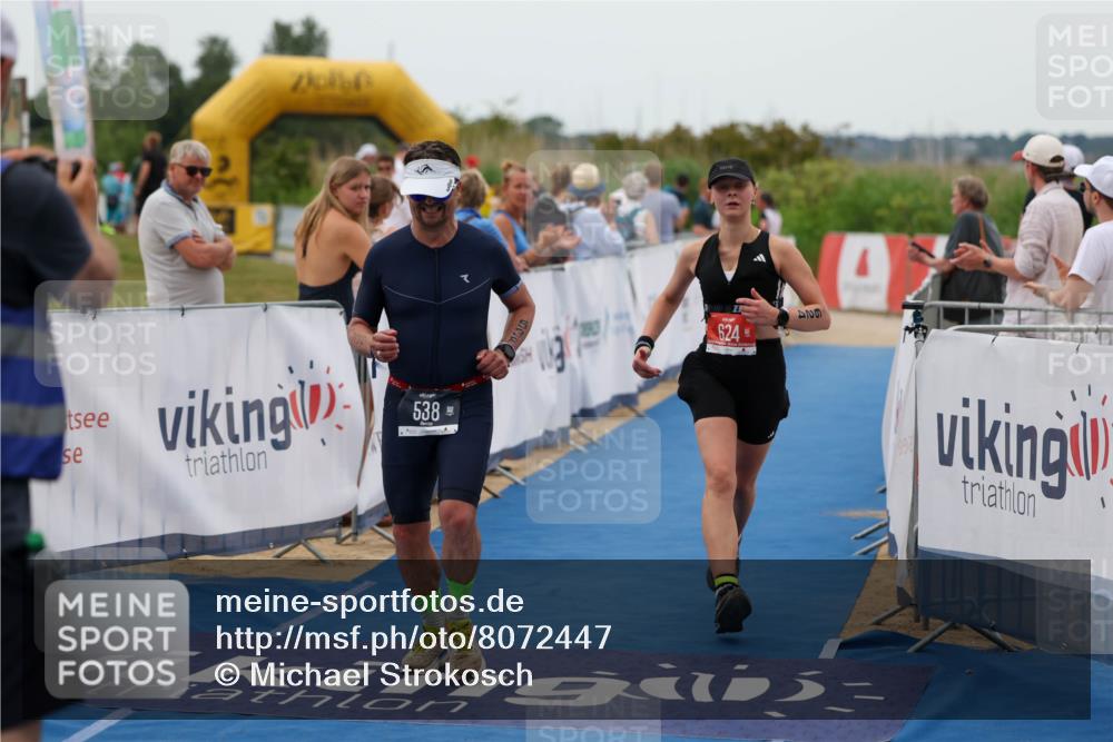 22.06.2025 - Viking Triathlon Michael Strokosch http://msf.ph/oto/8072447 22.06.2025 15:52:03 Ziel 538, 624 meine-sportfotos.de