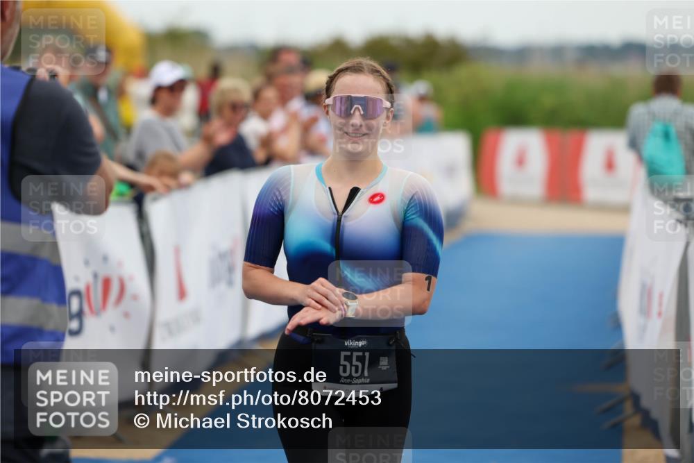 22.06.2025 - Viking Triathlon Michael Strokosch http://msf.ph/oto/8072453 22.06.2025 15:37:41 Ziel 551 meine-sportfotos.de