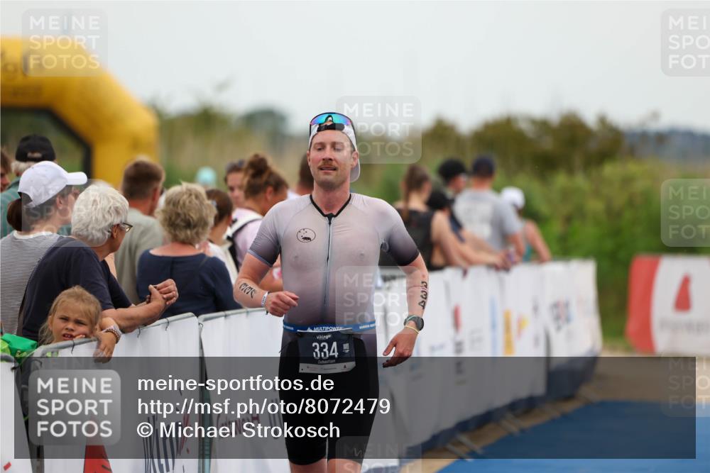 22.06.2025 - Viking Triathlon Michael Strokosch http://msf.ph/oto/8072479 22.06.2025 15:38:21 Ziel 334 meine-sportfotos.de