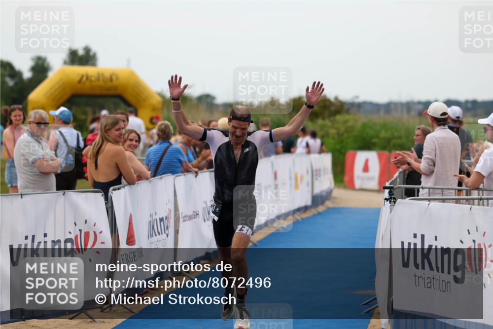 22.06.2025 - Viking Triathlon Michael Strokosch http://msf.ph/oto/8072496 22.06.2025 15:52:51 Ziel 463 meine-sportfotos.de