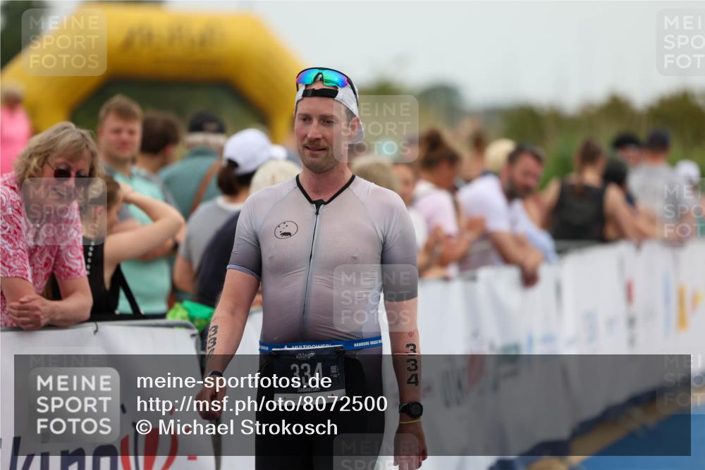 22.06.2025 - Viking Triathlon Michael Strokosch http://msf.ph/oto/8072500 22.06.2025 15:38:23 Ziel 334 meine-sportfotos.de