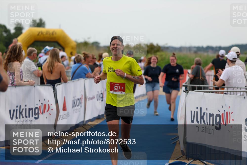 22.06.2025 - Viking Triathlon Michael Strokosch http://msf.ph/oto/8072533 22.06.2025 15:53:38 Ziel 75, 637 meine-sportfotos.de