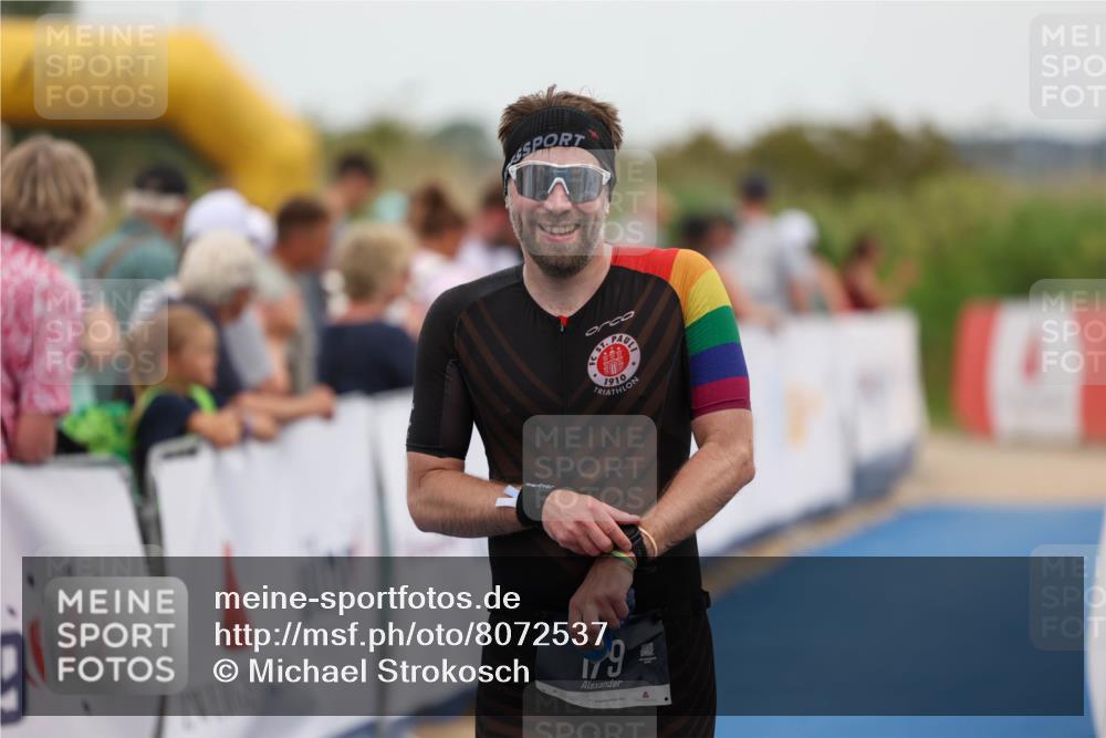 22.06.2025 - Viking Triathlon Michael Strokosch http://msf.ph/oto/8072537 22.06.2025 15:38:36 Ziel 179 meine-sportfotos.de