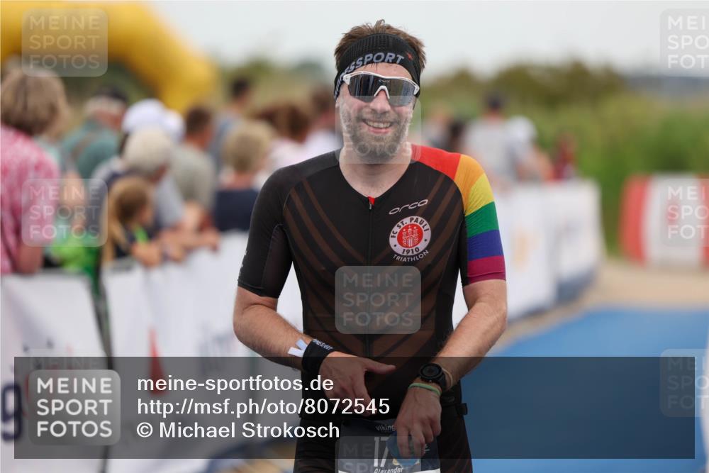 22.06.2025 - Viking Triathlon Michael Strokosch http://msf.ph/oto/8072545 22.06.2025 15:38:36 Ziel 179 meine-sportfotos.de