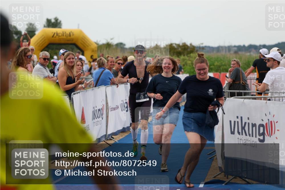 22.06.2025 - Viking Triathlon Michael Strokosch http://msf.ph/oto/8072549 22.06.2025 15:53:40 Ziel 75, 637 meine-sportfotos.de
