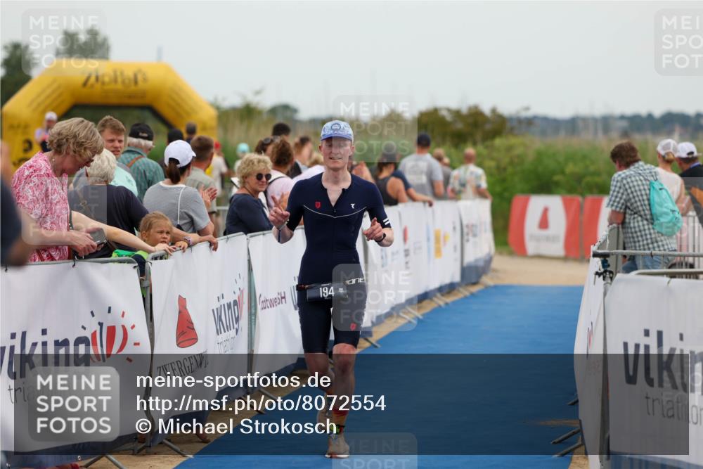 22.06.2025 - Viking Triathlon Michael Strokosch http://msf.ph/oto/8072554 22.06.2025 15:38:58 Ziel 194 meine-sportfotos.de