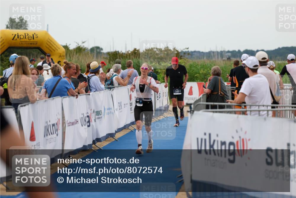 22.06.2025 - Viking Triathlon Michael Strokosch http://msf.ph/oto/8072574 22.06.2025 15:53:47 Ziel 46, 75, 548 meine-sportfotos.de