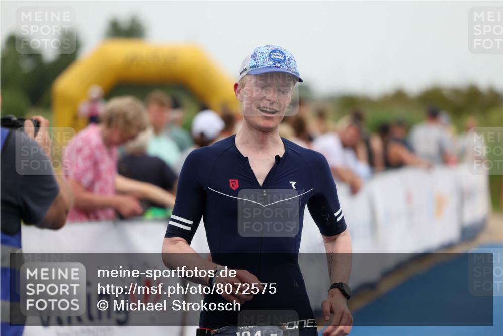 22.06.2025 - Viking Triathlon Michael Strokosch http://msf.ph/oto/8072575 22.06.2025 15:39:00 Ziel 194 meine-sportfotos.de
