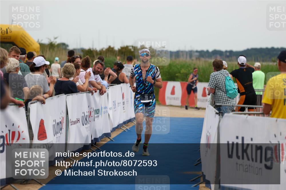 22.06.2025 - Viking Triathlon Michael Strokosch http://msf.ph/oto/8072593 22.06.2025 15:39:08 Ziel 70 meine-sportfotos.de