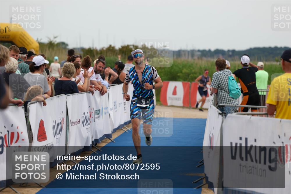 22.06.2025 - Viking Triathlon Michael Strokosch http://msf.ph/oto/8072595 22.06.2025 15:39:08 Ziel 70 meine-sportfotos.de