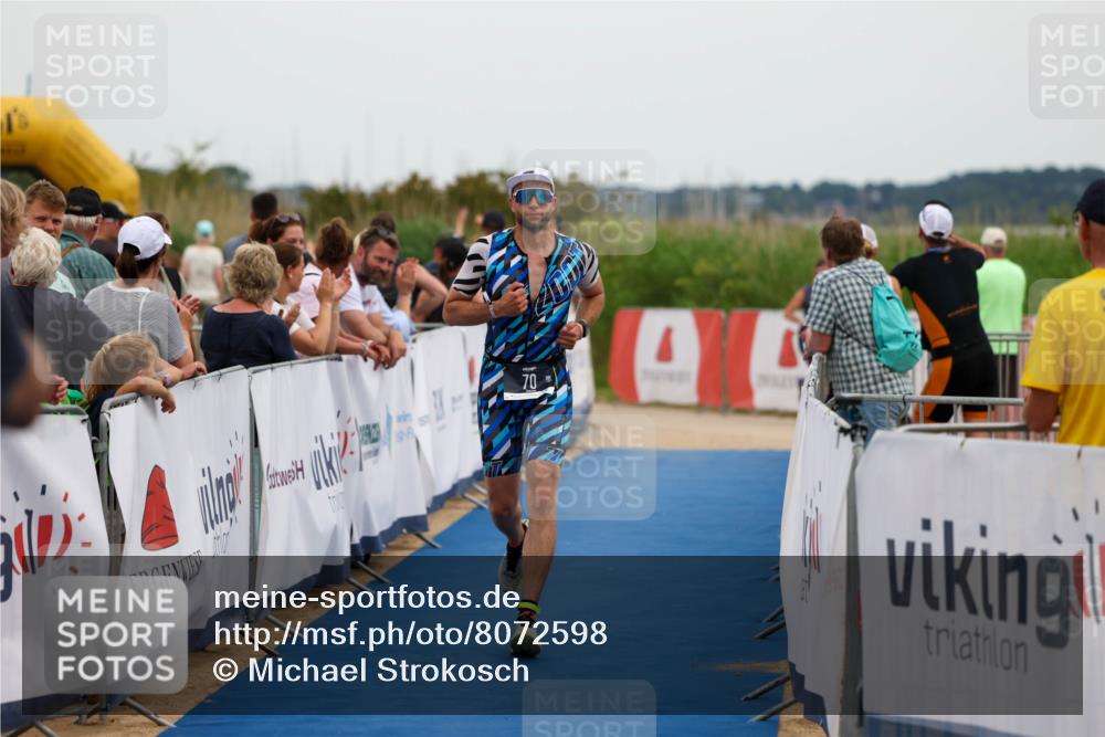 22.06.2025 - Viking Triathlon Michael Strokosch http://msf.ph/oto/8072598 22.06.2025 15:39:08 Ziel 70 meine-sportfotos.de
