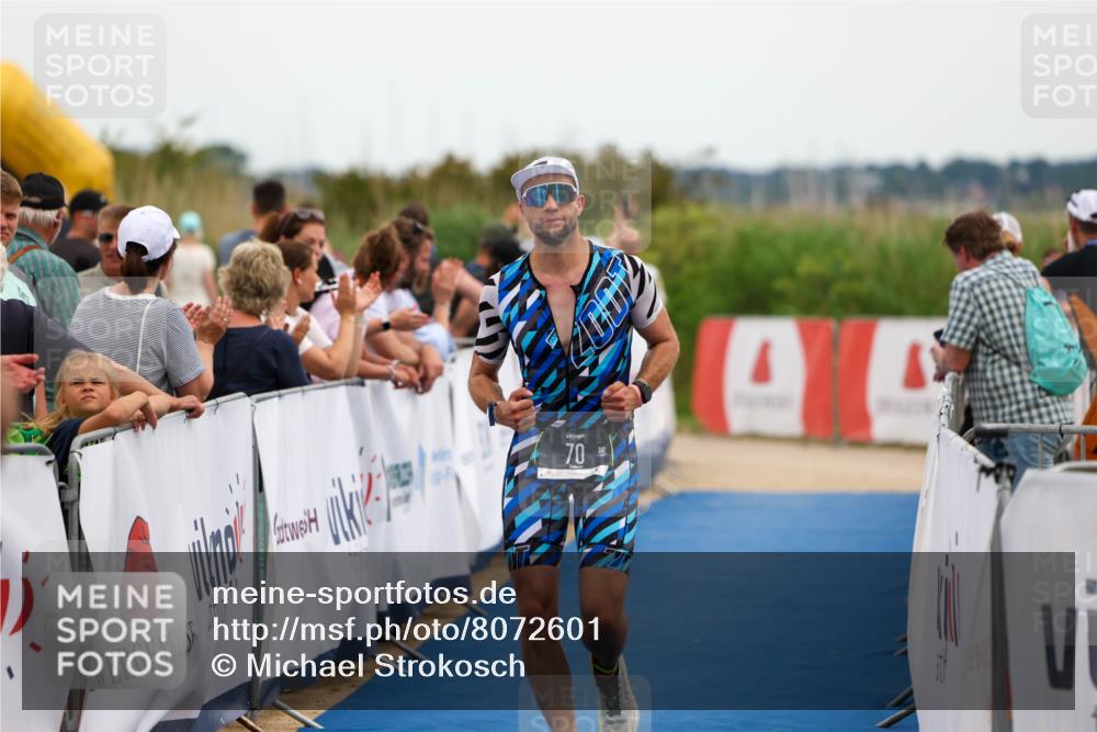 22.06.2025 - Viking Triathlon Michael Strokosch http://msf.ph/oto/8072601 22.06.2025 15:39:09 Ziel 70 meine-sportfotos.de