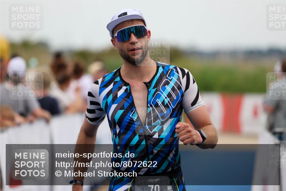 22.06.2025 - Viking Triathlon Michael Strokosch http://msf.ph/oto/8072622 22.06.2025 15:39:11 Ziel 70 meine-sportfotos.de