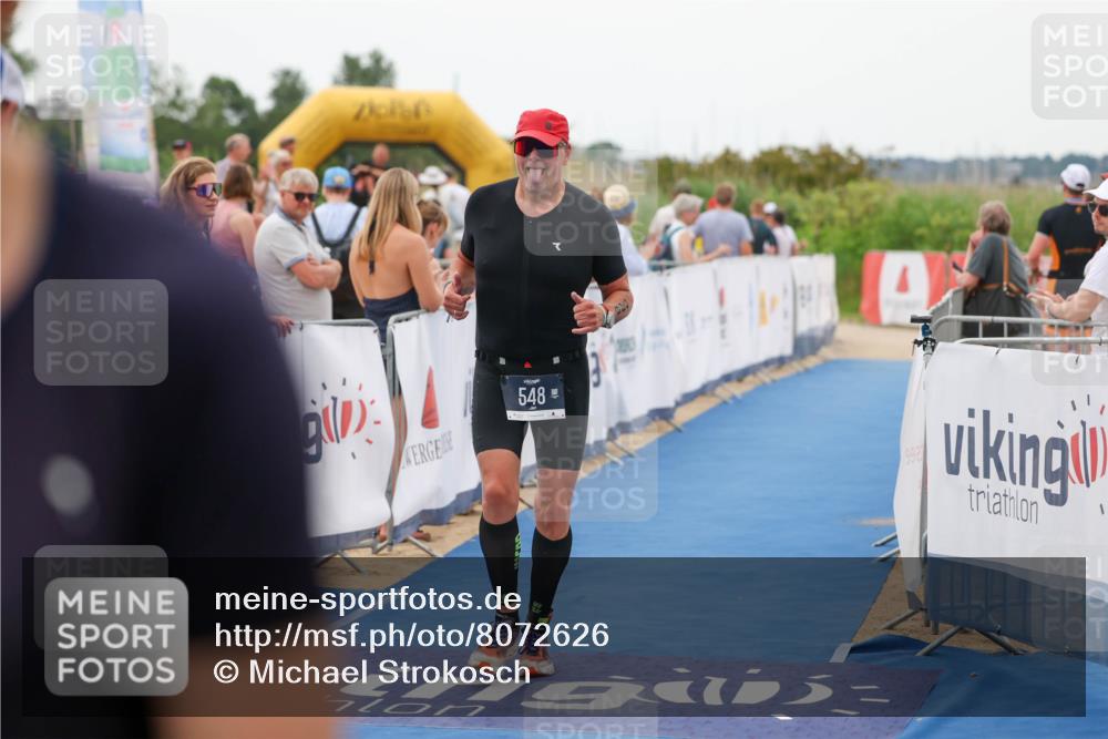 22.06.2025 - Viking Triathlon Michael Strokosch http://msf.ph/oto/8072626 22.06.2025 15:53:53 Ziel 46, 548 meine-sportfotos.de