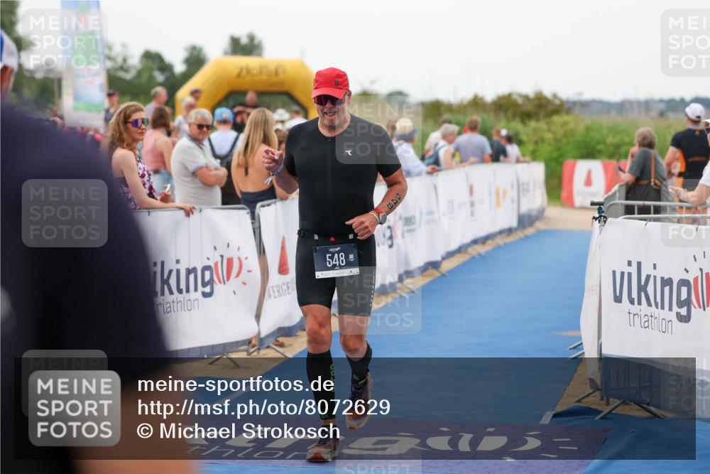 22.06.2025 - Viking Triathlon Michael Strokosch http://msf.ph/oto/8072629 22.06.2025 15:53:53 Ziel 46, 548 meine-sportfotos.de