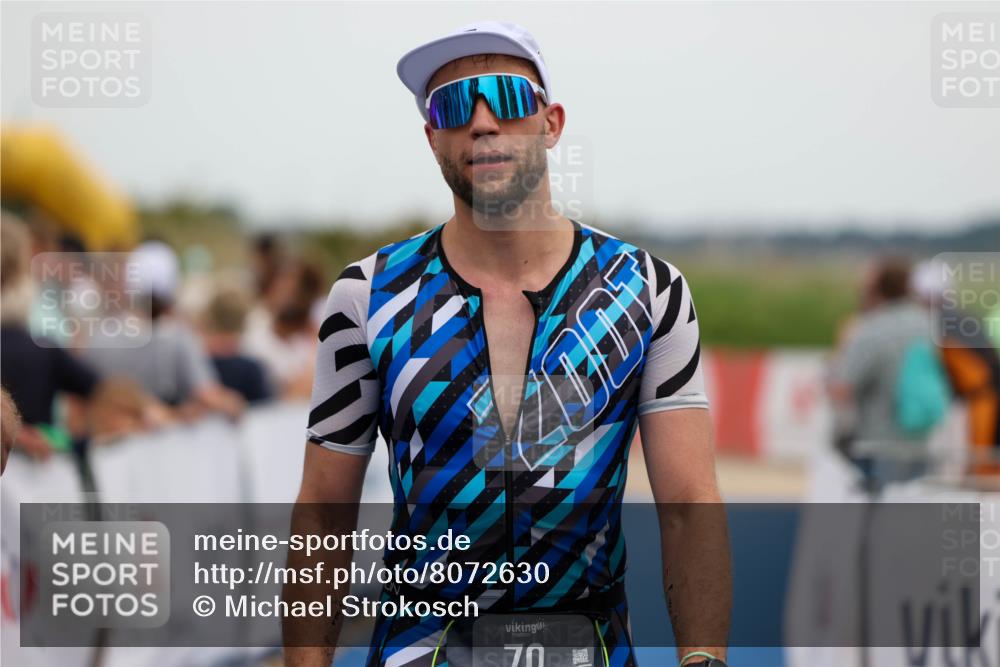 22.06.2025 - Viking Triathlon Michael Strokosch http://msf.ph/oto/8072630 22.06.2025 15:39:12 Ziel 70 meine-sportfotos.de