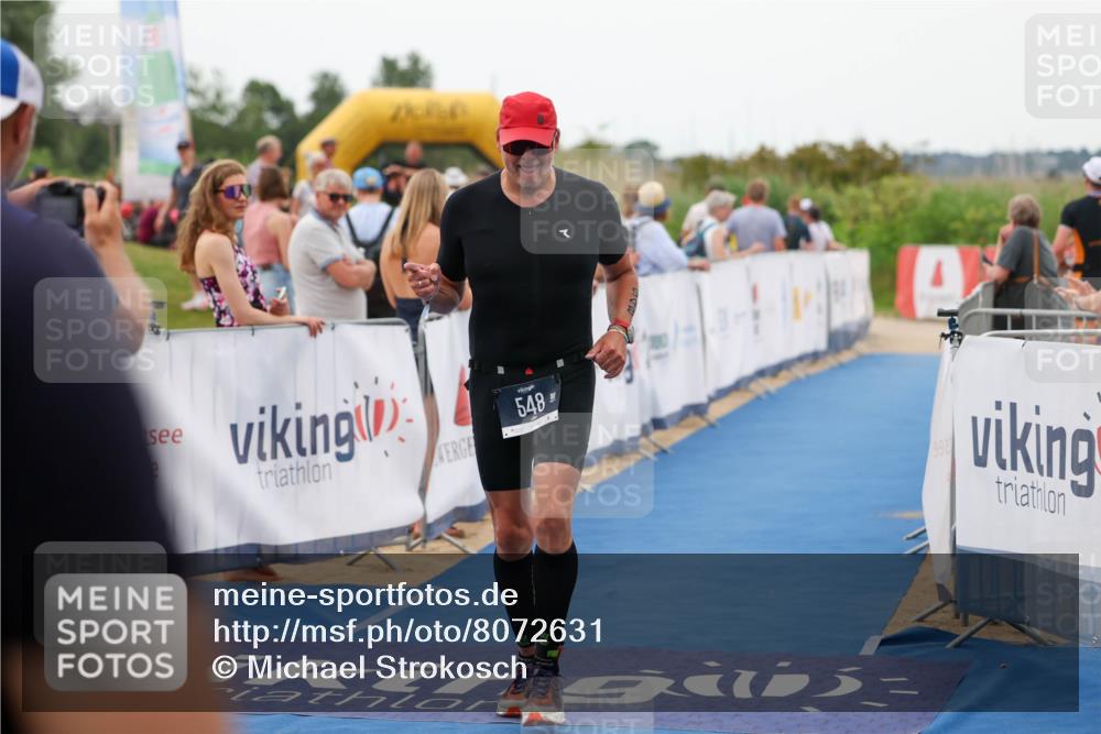 22.06.2025 - Viking Triathlon Michael Strokosch http://msf.ph/oto/8072631 22.06.2025 15:53:53 Ziel 46, 548 meine-sportfotos.de