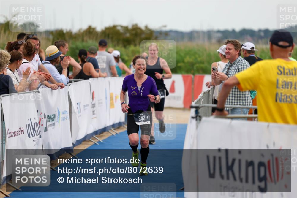 22.06.2025 - Viking Triathlon Michael Strokosch http://msf.ph/oto/8072639 22.06.2025 15:39:26 Ziel 243, 475 meine-sportfotos.de