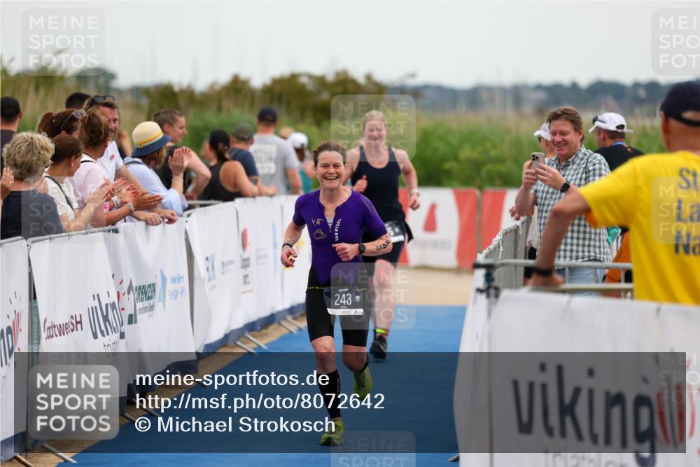 22.06.2025 - Viking Triathlon Michael Strokosch http://msf.ph/oto/8072642 22.06.2025 15:39:26 Ziel 243, 475 meine-sportfotos.de
