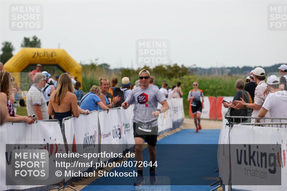 22.06.2025 - Viking Triathlon Michael Strokosch http://msf.ph/oto/8072644 22.06.2025 15:54:18 Ziel 241 meine-sportfotos.de