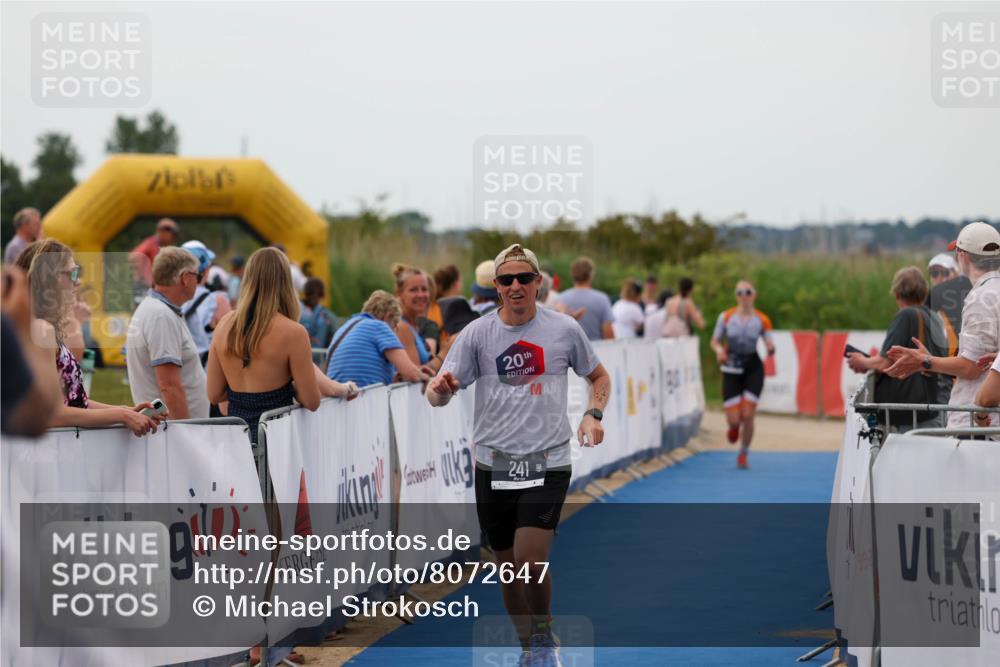 22.06.2025 - Viking Triathlon Michael Strokosch http://msf.ph/oto/8072647 22.06.2025 15:54:18 Ziel 241 meine-sportfotos.de