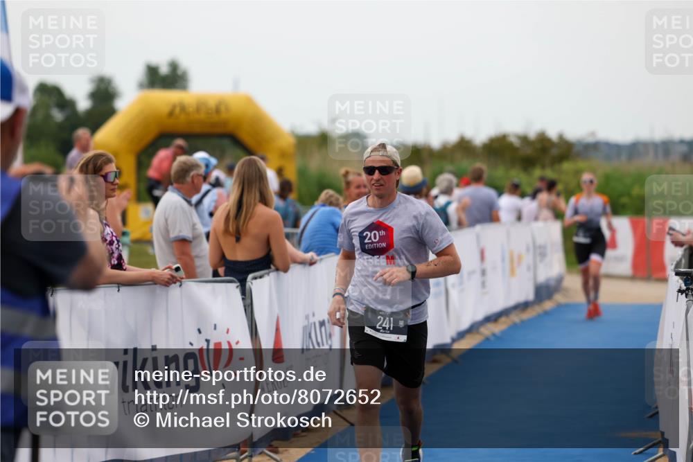 22.06.2025 - Viking Triathlon Michael Strokosch http://msf.ph/oto/8072652 22.06.2025 15:54:19 Ziel 43, 241 meine-sportfotos.de