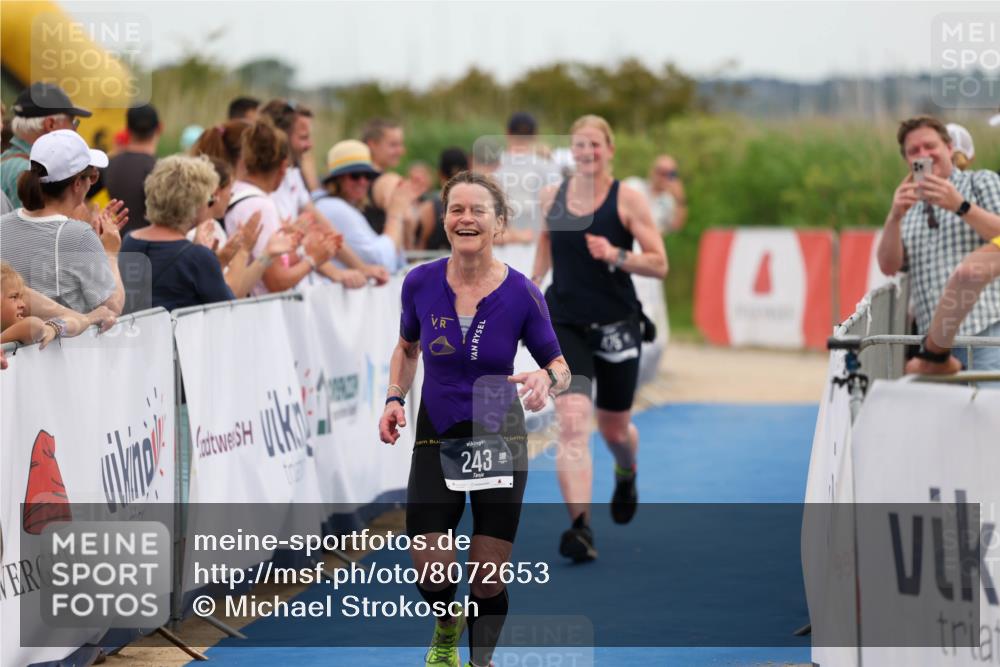 22.06.2025 - Viking Triathlon Michael Strokosch http://msf.ph/oto/8072653 22.06.2025 15:39:27 Ziel 243, 475 meine-sportfotos.de